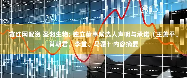 鑫红网配资 圣湘生物: 独立董事候选人声明与承诺（王善平、肖朝君、李堂、马骥）内容摘要