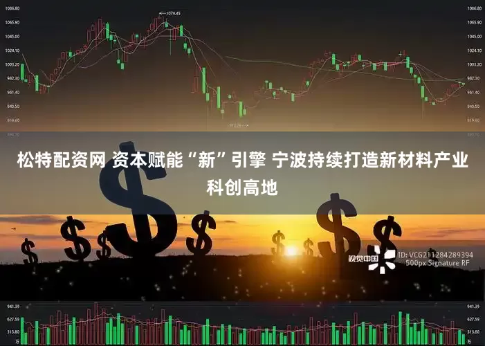 松特配资网 资本赋能“新”引擎 宁波持续打造新材料产业科创高地